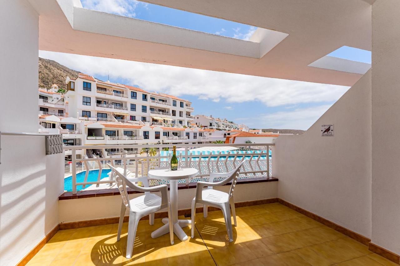 Pretty 1B Apartment In Diamantes 2, Heated Pool Los Cristianos  Eksteriør billede